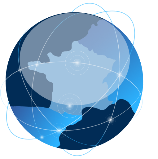Globe du logo H.B.T Group France